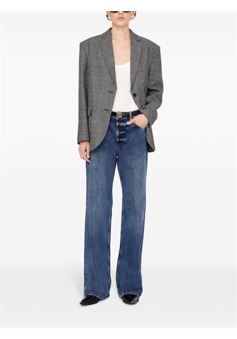 hugh jeans woman blue ANINE BING | A-06-1134-418WHD8